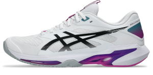 کفش تنیس مردانه اسیکس ASICS SOLUTION SPEED FF 4 – سفید/بنفش