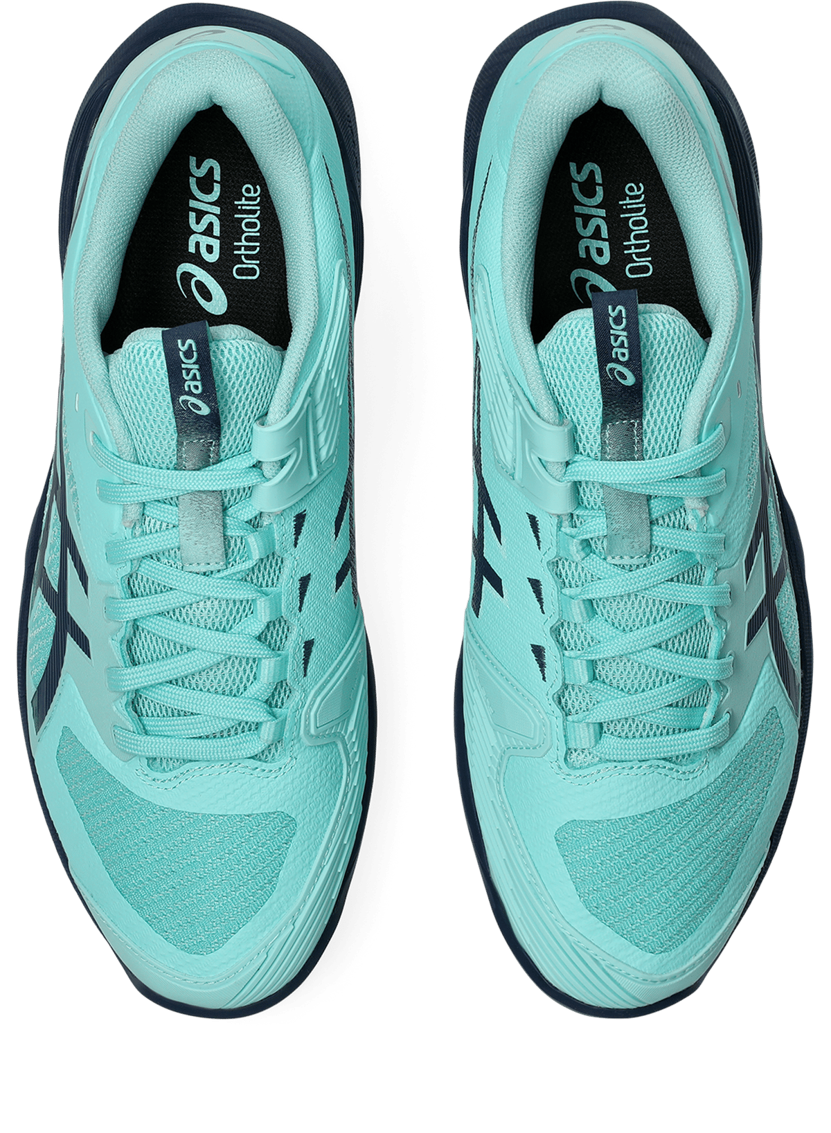 کفش تنیس مردانه اسیکس Asics SOLUTION SPEED FF 4 – سبز روشن/آبی تیره - تصویر 6