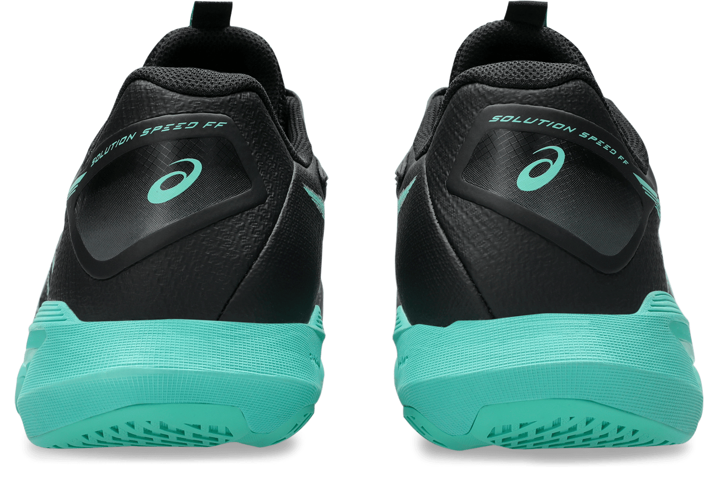کفش تنیس مردانه آسیکس Asics SOLUTION SPEED FF 4 – مشکی/سبز - تصویر 5