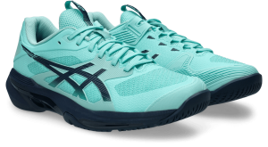 کفش تنیس مردانه اسیکس Asics SOLUTION SPEED FF 4  – سبز روشن/آبی تیره
