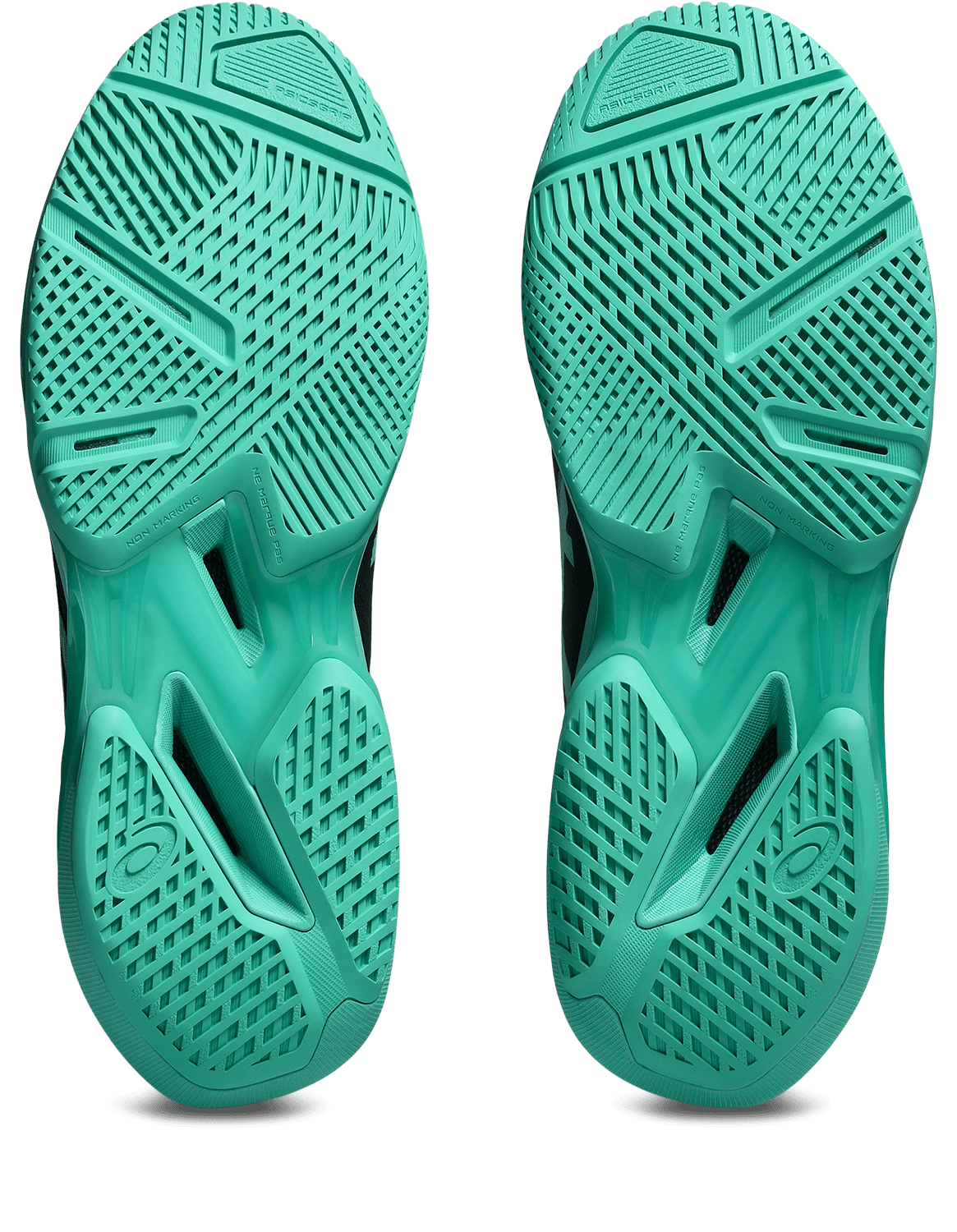 کفش تنیس مردانه آسیکس Asics SOLUTION SPEED FF 4 – مشکی/سبز - تصویر 7
