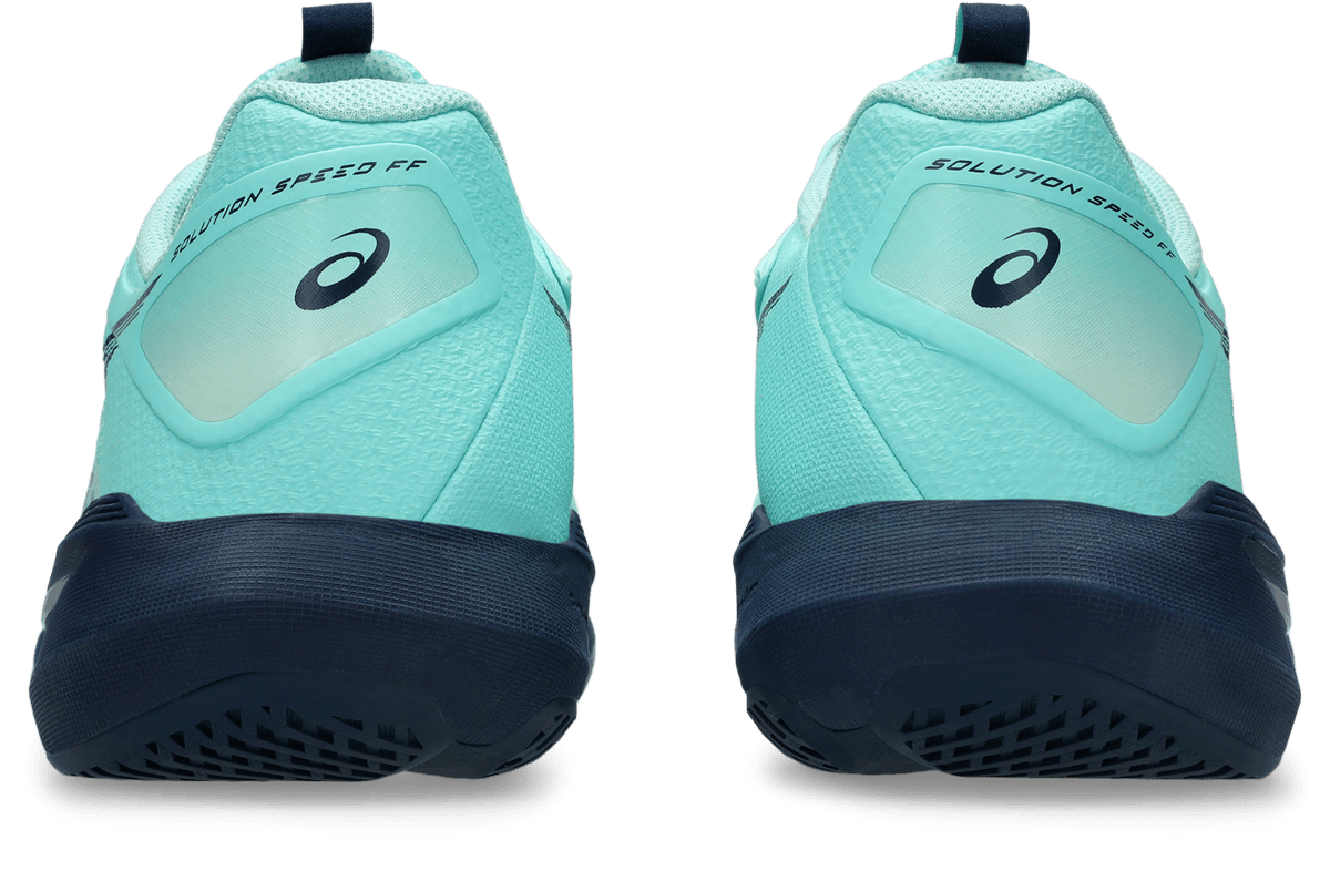 کفش تنیس مردانه اسیکس Asics SOLUTION SPEED FF 4 – سبز روشن/آبی تیره - تصویر 5