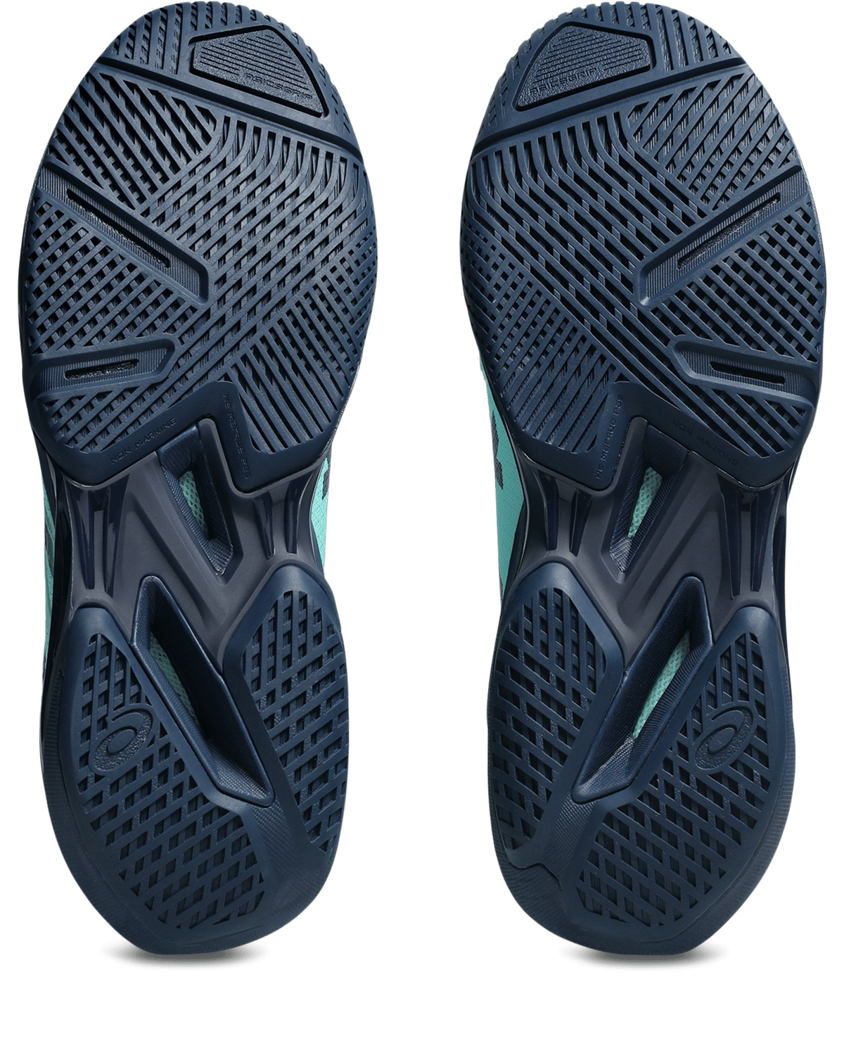 کفش تنیس مردانه اسیکس Asics SOLUTION SPEED FF 4 – سبز روشن/آبی تیره - تصویر 7