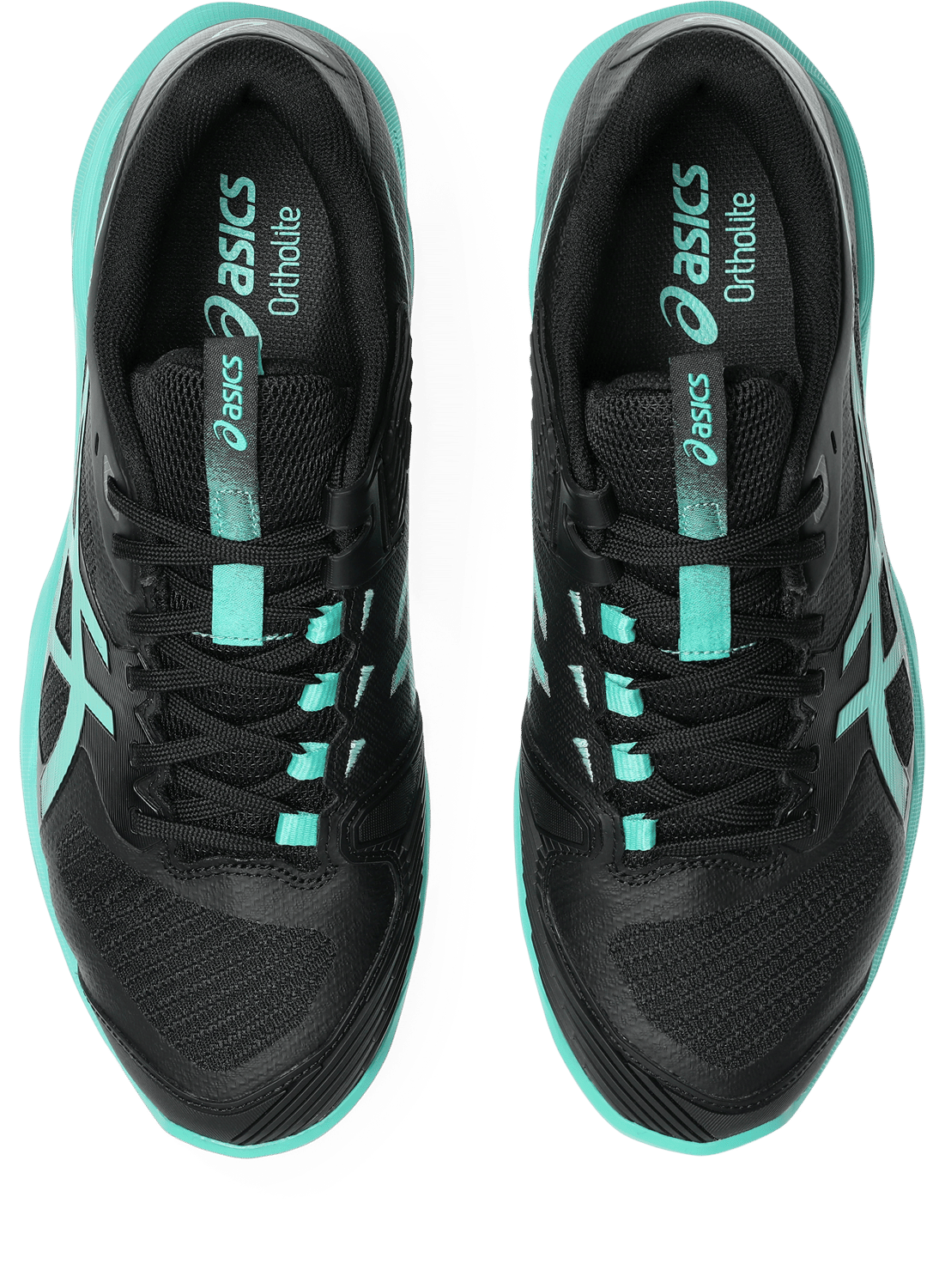 کفش تنیس مردانه آسیکس Asics SOLUTION SPEED FF 4 – مشکی/سبز - تصویر 6